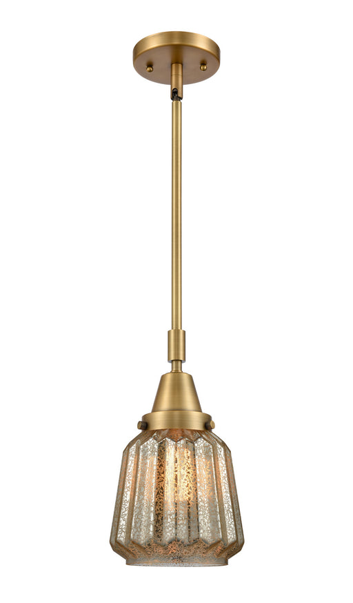 Innovations - 447-1S-BB-G146 - One Light Mini Pendant - Caden - Brushed Brass