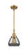 Innovations - 447-1S-BB-G173 - One Light Mini Pendant - Caden - Brushed Brass