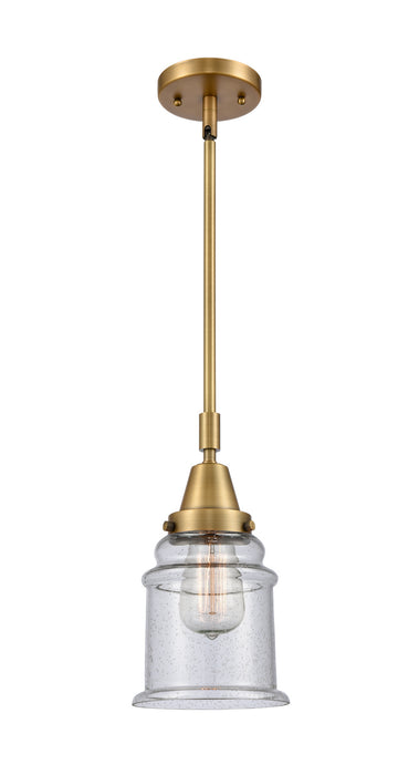 Innovations - 447-1S-BB-G184 - One Light Mini Pendant - Caden - Brushed Brass