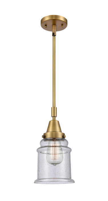 Innovations - 447-1S-BB-G184-LED - LED Mini Pendant - Caden - Brushed Brass