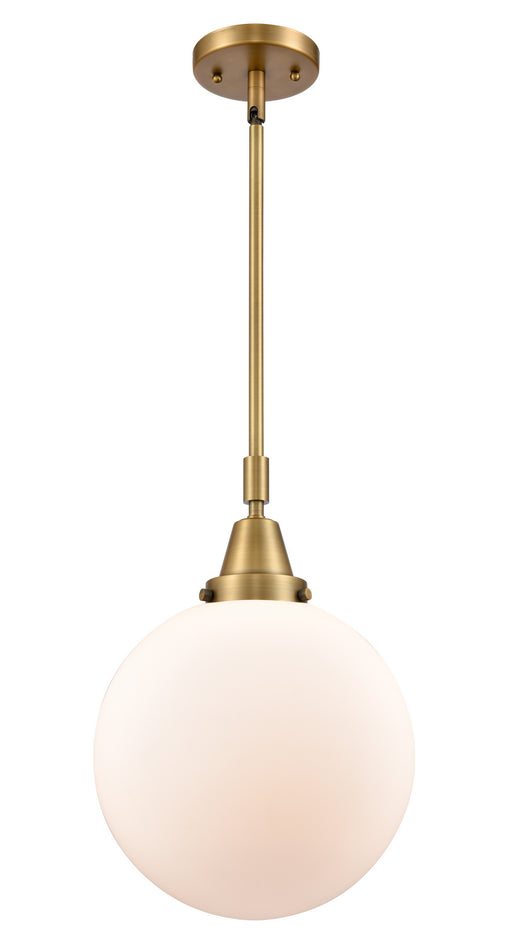 Innovations - 447-1S-BB-G201-10 - One Light Mini Pendant - Caden - Brushed Brass