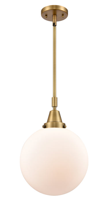 Innovations - 447-1S-BB-G201-10-LED - LED Mini Pendant - Caden - Brushed Brass
