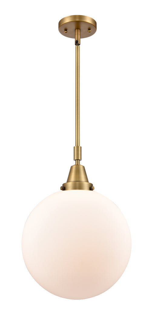 Innovations - 447-1S-BB-G201-12 - One Light Mini Pendant - Caden - Brushed Brass