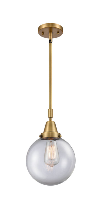 Innovations - 447-1S-BB-G202-8 - One Light Mini Pendant - Caden - Brushed Brass