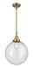 Innovations - 447-1S-BB-G204-12 - One Light Mini Pendant - Caden - Brushed Brass