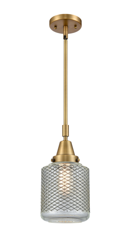 Innovations - 447-1S-BB-G262 - One Light Mini Pendant - Caden - Brushed Brass