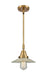 Innovations - 447-1S-BB-G2-LED - LED Mini Pendant - Caden - Brushed Brass