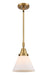 Innovations - 447-1S-BB-G41-LED - LED Mini Pendant - Caden - Brushed Brass