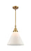 Innovations - 447-1S-BB-G41-L-LED - LED Mini Pendant - Caden - Brushed Brass