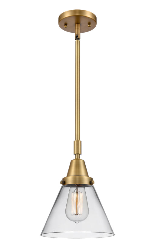 Innovations - 447-1S-BB-G42 - One Light Mini Pendant - Caden - Brushed Brass