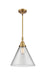 Innovations - 447-1S-BB-G42-L-LED - LED Mini Pendant - Caden - Brushed Brass