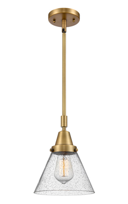 Innovations - 447-1S-BB-G44 - One Light Mini Pendant - Caden - Brushed Brass