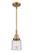 Innovations - 447-1S-BB-G52-LED - LED Mini Pendant - Caden - Brushed Brass