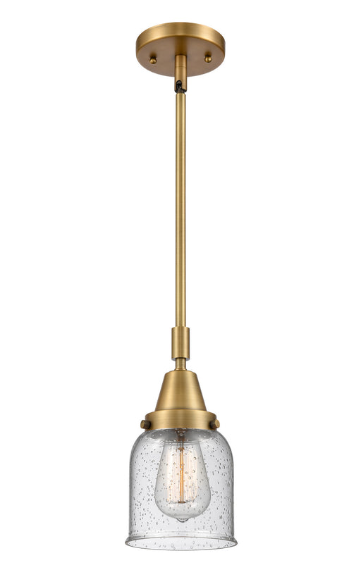 Innovations - 447-1S-BB-G54-LED - LED Mini Pendant - Caden - Brushed Brass