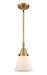 Innovations - 447-1S-BB-G61 - One Light Mini Pendant - Caden - Brushed Brass