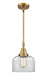 Innovations - 447-1S-BB-G72 - One Light Mini Pendant - Caden - Brushed Brass