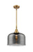 Innovations - 447-1S-BB-G73-L-LED - LED Mini Pendant - Caden - Brushed Brass