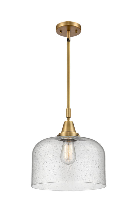 Innovations - 447-1S-BB-G74-L - One Light Mini Pendant - Caden - Brushed Brass