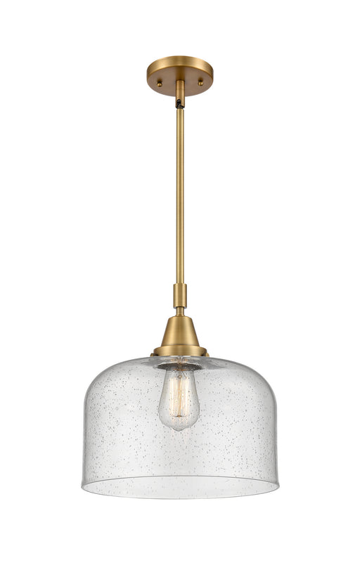 Innovations - 447-1S-BB-G74-L-LED - LED Mini Pendant - Caden - Brushed Brass