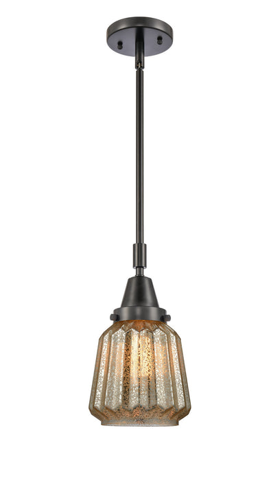 Innovations - 447-1S-BK-G146 - One Light Mini Pendant - Caden - Matte Black