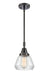 Innovations - 447-1S-BK-G172 - One Light Mini Pendant - Caden - Matte Black