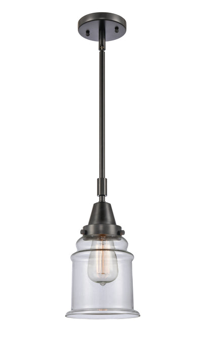 Innovations - 447-1S-BK-G182 - One Light Mini Pendant - Caden - Matte Black