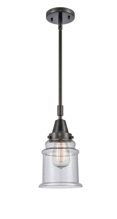 Innovations - 447-1S-BK-G184 - One Light Mini Pendant - Caden - Matte Black