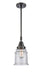 Innovations - 447-1S-BK-G184-LED - LED Mini Pendant - Caden - Matte Black