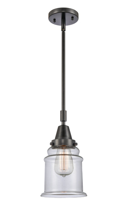 Innovations - 447-1S-BK-G182-LED - LED Mini Pendant - Caden - Matte Black