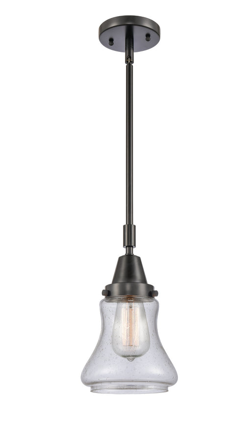 Innovations - 447-1S-BK-G194 - One Light Mini Pendant - Caden - Matte Black