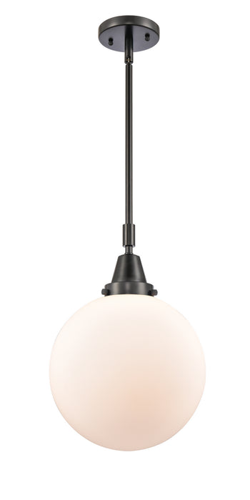 Innovations - 447-1S-BK-G201-10 - One Light Mini Pendant - Caden - Matte Black