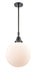 Innovations - 447-1S-BK-G201-12 - One Light Mini Pendant - Caden - Matte Black