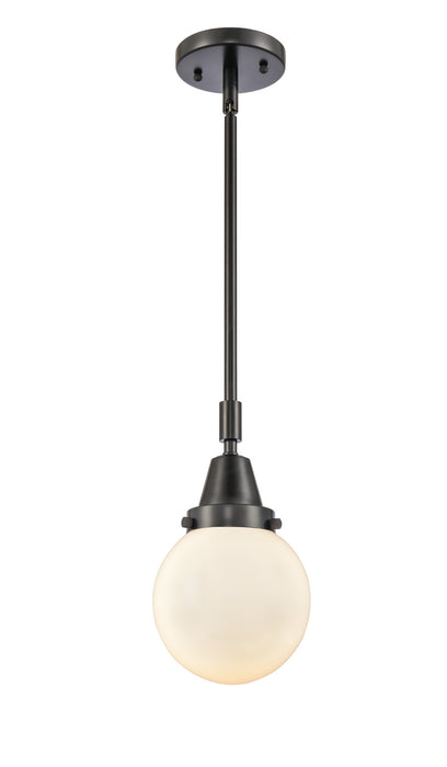 Innovations - 447-1S-BK-G201-6 - One Light Mini Pendant - Caden - Matte Black