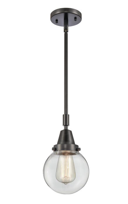 Innovations - 447-1S-BK-G202-6 - One Light Mini Pendant - Caden - Matte Black