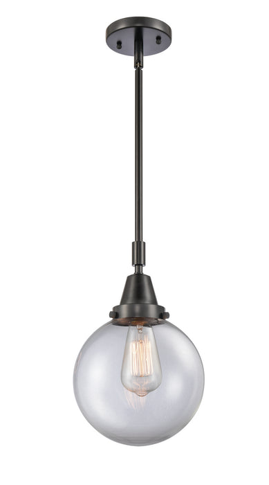 Innovations - 447-1S-BK-G202-8 - One Light Mini Pendant - Caden - Matte Black