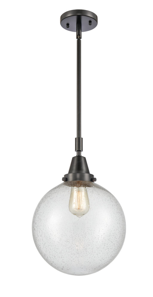 Innovations - 447-1S-BK-G204-10 - One Light Mini Pendant - Caden - Matte Black