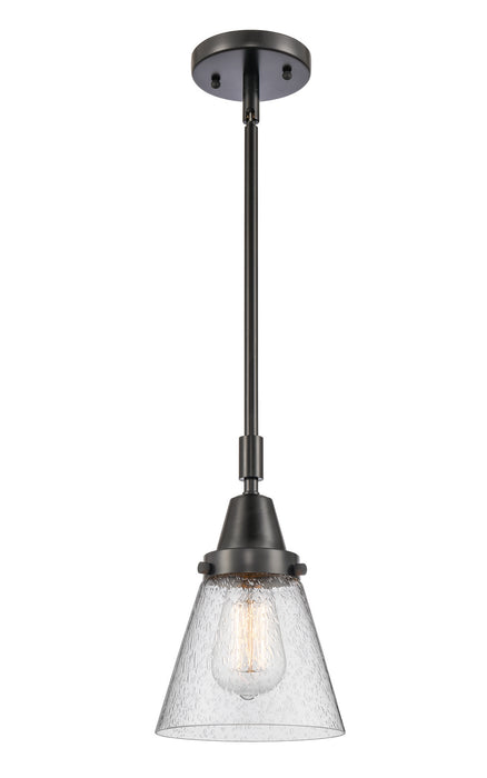 Innovations - 447-1S-BK-G64 - One Light Mini Pendant - Caden - Matte Black