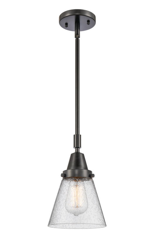 Innovations - 447-1S-BK-G64 - One Light Mini Pendant - Caden - Matte Black