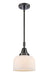 Innovations - 447-1S-BK-G71 - One Light Mini Pendant - Caden - Matte Black