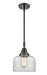 Innovations - 447-1S-BK-G72-LED - LED Mini Pendant - Caden - Matte Black