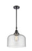 Innovations - 447-1S-BK-G74-L - One Light Mini Pendant - Caden - Matte Black