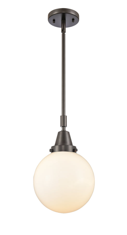 Innovations - 447-1S-OB-G201-8 - One Light Mini Pendant - Caden - Oil Rubbed Bronze