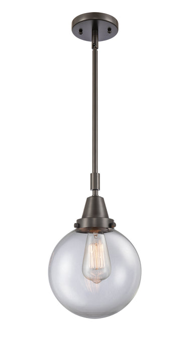 Innovations - 447-1S-OB-G202-8 - One Light Mini Pendant - Caden - Oil Rubbed Bronze