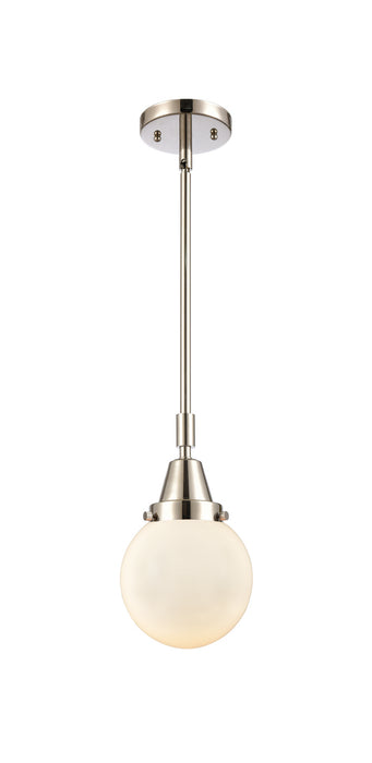 Innovations - 447-1S-PN-G201-6-LED - LED Mini Pendant - Caden - Polished Nickel