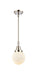 Innovations - 447-1S-PN-G201-6-LED - LED Mini Pendant - Caden - Polished Nickel