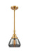 Innovations - 447-1S-SG-G173 - One Light Mini Pendant - Caden - Satin Gold