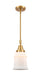 Innovations - 447-1S-SG-G181 - One Light Mini Pendant - Caden - Satin Gold