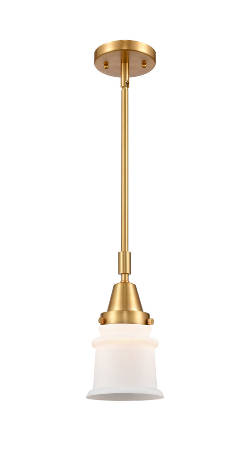 Innovations - 447-1S-SG-G181S-LED - LED Mini Pendant - Caden - Satin Gold