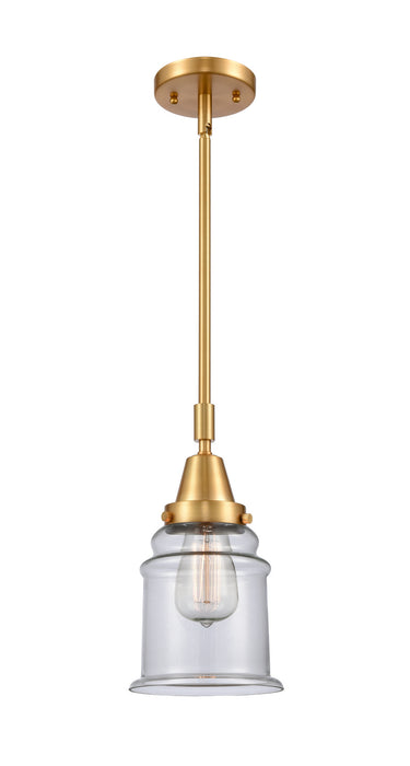 Innovations - 447-1S-SG-G182 - One Light Mini Pendant - Caden - Satin Gold