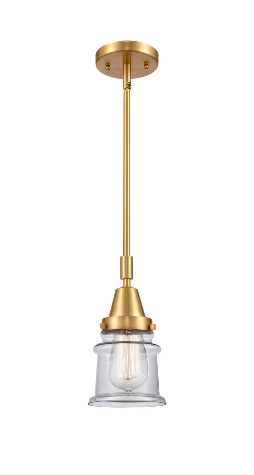 Innovations - 447-1S-SG-G182S - One Light Mini Pendant - Caden - Satin Gold